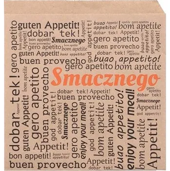 Jednorázové nádobí Papírová obálka Biopack hnědá kraft na burgery a kebaby 200 ks