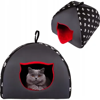 Pelíšek pro psa Bouda pro kočky, Velká Bouda Igloo - vel. R2: 44x44cm