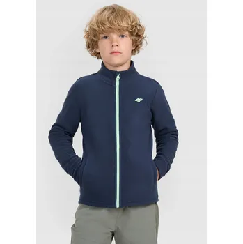 Chlapecká mikina Dětská mikina 4F polyester , modrá, velikost 158