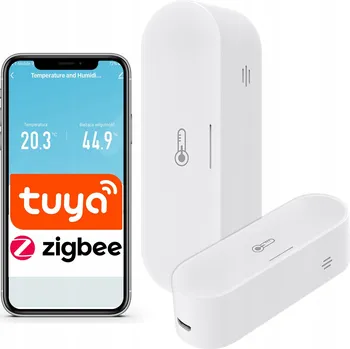 Senzor teploty a vlhkosti ZigBee TUYA Smart Life pro chytrou domácnost - Vlhkoměr