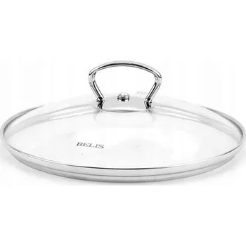 Poklice SKLENĚNÁ POKLICE NA HRNEC PÁNEV S KOVOVÝM ÚCHYTEM BELIS 16 CM