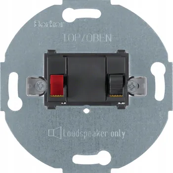 Elektrická zásuvka Anténní zásuvka nástěnná Hager šedá