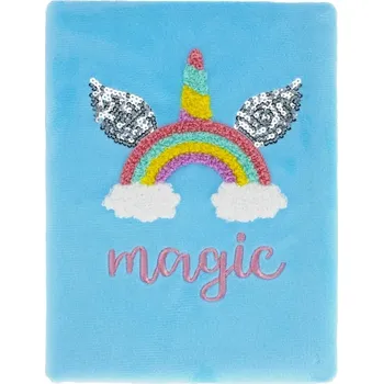 Notes A5 Starpak modrý, vícebarevný