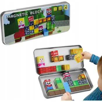 ostatní stavebnice Stavebnice magnetických dlaždic, 35 dílků