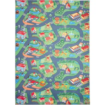Koberec Koberec FLANNEL 160x230 Dětský Na Hraní Protiskluzový Tištěný v3
