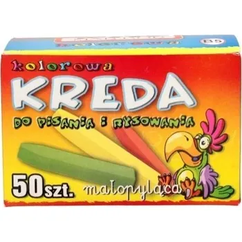 Kresba Školní barevné čtvercové Křída MAR BOR B5 50 Ks