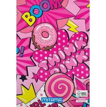 Sešit Linkovaný sešit Mitama A4, 54 listů