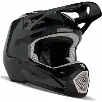 Helma na motorku Přilba cross enduro čtyřkolka FOX V1 Bnkr Black Camo S
