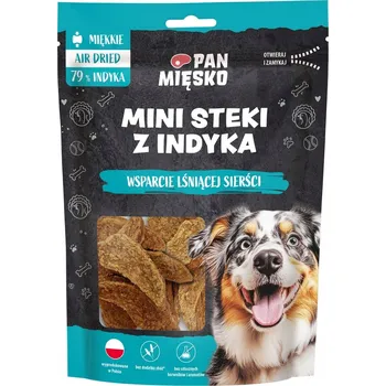 Pamlsek pro psa Pan Mięsko Mini steaky z krůty 80 g Krůta