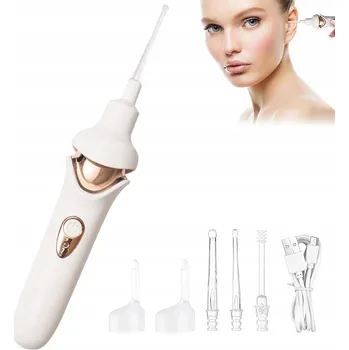 IP kamera CZYŚCIK Z SSANIEM LED PRO ČIŠTĚNÍ UŠÍ ODSTRANĚNÍ UŠNÍHO MAZU dobíjecí