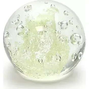 Skleněné těžítko se zeleným pigmentem | 65836