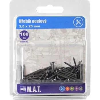 Hřebík Univerzální hřebíky M.A.T. Group 1 x 1 mm 0,07 kg / 1 ks
