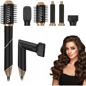 Kulma FÉN NA VLASY 5V1 KULMA KARTÁČ PRO ÚPRAVU VLASŮ | VÝKONNÝ 1000W