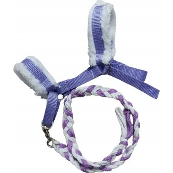 Hobby horsing Uzda pro Hobby Horse příslušenství pro koně na tyči A3 fialová