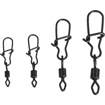 Obratlík s karabinkou Dam Effzet D-Lock Snap Swivels