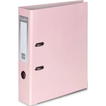 Šanon VauPe A4 75 mm široký, pastelově růžový, až pro 500 listů s pákovým mechanismem