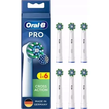 Elektrický zubní kartáček Hlavice k zubnímu kartáčku Oral-B CrossAction 6 ks