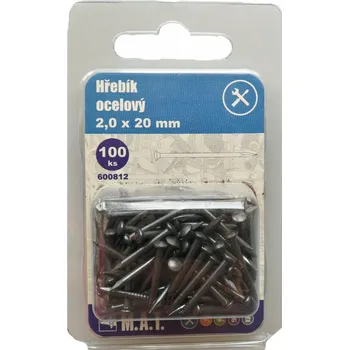 Hřebík Univerzální hřebíky M.A.T. Group 1 x 1 mm 0,05 kg / 1 ks