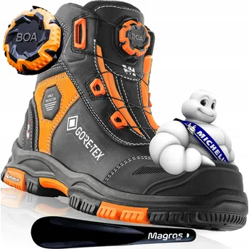 Pracovní obuv Pracovní Bezpečnostní Obuv Metal Free BOZP VM MICHELIN VERMONT S7L HRO AN