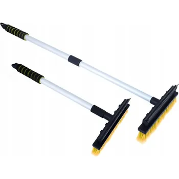 autokoberec Stěrka s kartáčem Tom-Par hliníková teleskopická 56-83 cm