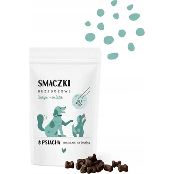 Pamlsek pro psa Bezzrnné pamlsky Psiacha – krůta + máta 80g