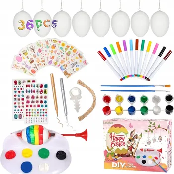 Vrták Sada na Velikonoce pro malování kraslic: 71 dílů na zdobení vajíček