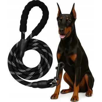 Vodítko pro psa SILNÁ, SILNÁ A ODOLNÁ VODÍTKO PRO SILNÉ PSY, ODRAZOVÁ, 150 cm