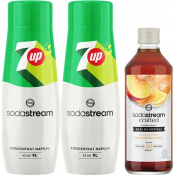 Příprava sody Sirupový koncentrát do vody SodaStream 7up 440 ml