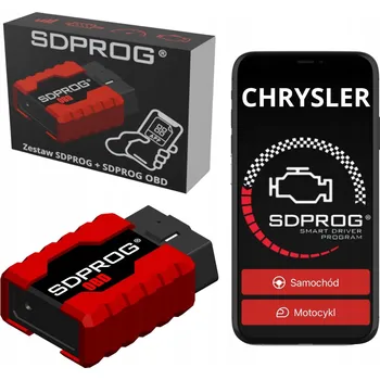 Autoelektronika Chrysler Diagnostický Tester OBD Interfejs SDPROG DPF Program Android iOS