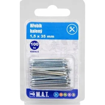 Hřebík Univerzální hřebíky M.A.T. Group 1 x 1 mm 0,06 kg / 1 ks
