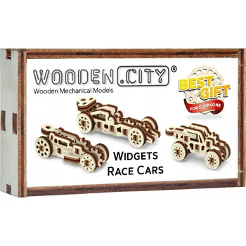 Obraz Puzzle Wooden.City 3D Modely - Auta závodní