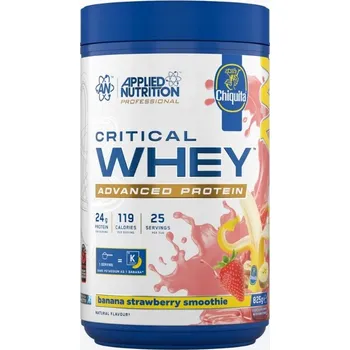 Protein Applied Critical Whey Protein 825g Syrovátkový Protein Banán Jahoda