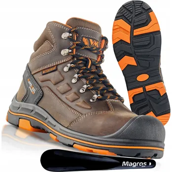 Pracovní obuv Pracovní obuv kotníková Magros Pracovní kotníkové boty VM FOOTWEAR STUTTGART O6 ESD, velikost 47