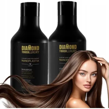 Diamond Touch Luxury sada po nanoplastii šampon + kondicionér 2x300 ml