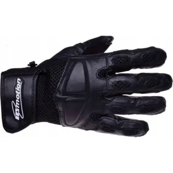 Moto rukavice Motocyklové rukavice INMOTION černé síťované XXL
