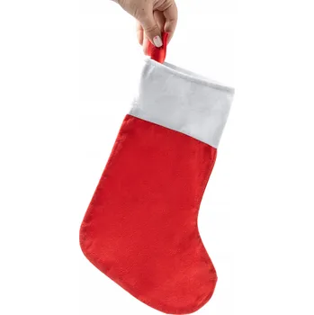 Vánoční dekorace Vánoční punčocha na dárky, Mikulášská punčocha