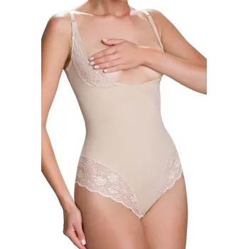 Body Zeštíhlující body Vanilia Eldar béžové M