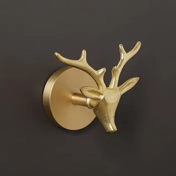 Věšák Luxusní HÁČEK NA RUČNÍKY věšák retro zlatý