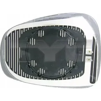Auto zrcátko TYC 301-0037-1 Sklo zrcátka, vnější zrcátko