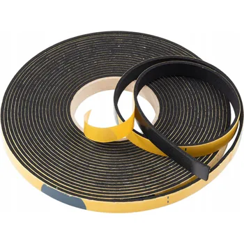 Lepicí páska Mikrogumová těsnicí páska na dveře, okna a garážová vrata