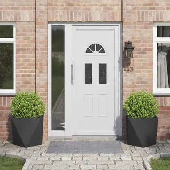 Truhlík vidaXL Truhlík 2 pcs Černá 50 x 50 x 50 cm Ocel