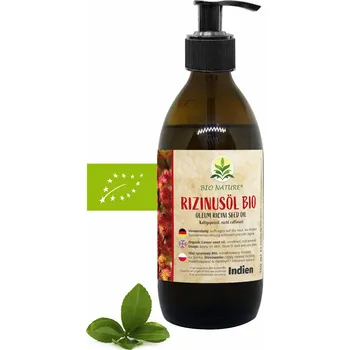 Rostlinný olej Ricínový olej BIO nerafinovaný 250 ml BIO NATURE