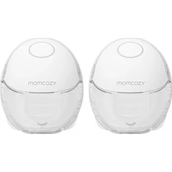 Odsávačka mléka Bezdrátová Dvojitá Odsávačka Mléka Momcozy M6 s LED Displejem, Elektrická