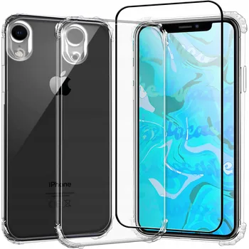Pouzdro na mobilní telefon Zadní Kryt Hello Case pro Apple iPhone XR bezbarvý