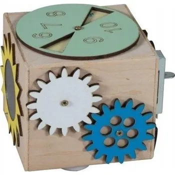 Obraz Senzorická manipulační kostka 3toysm KM1 12,5x11,5x12,5 cm