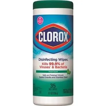 Univerzální čisticí prostředek Vlhčené ubrousky Clorox pro víceúčelové čištění 0,35 l