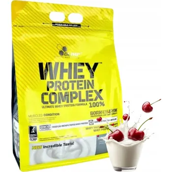 Protein Protein syrovátkový koncentrát - WPC Olimp 600g příchuť jogurt-třešeň
