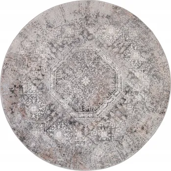 Koberec Koberec VALLEY 120x120 Kruh Dvouúrovňový Moderní Elegantní Vintage v2