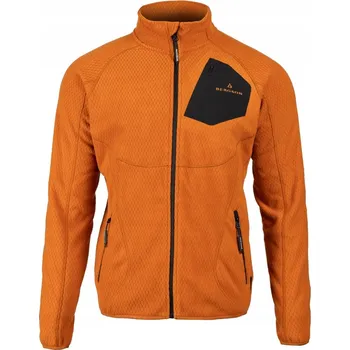 Pánská mikina Pánská mikina fleecová Warmpile BERGSON MISTBOUND Rust # S