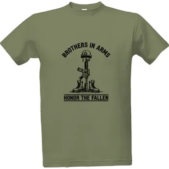 Pánské tričko Tričko s potiskem Brothers In Arms pánské